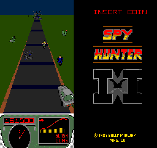Spy Hunter II (C) 1987 Bally Midway