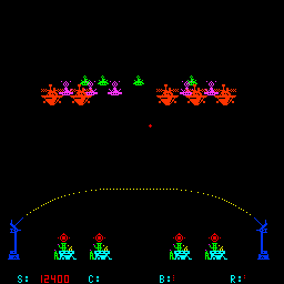 Space Tactics (C) 1980 Sega