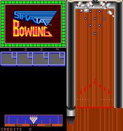 Strata Bowling (C) 1990 Strata/Incredible Technologies