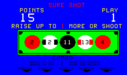 Sure Shot (c) 1985 SMS MFG Corp.