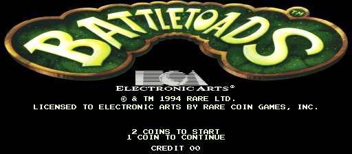 Battle Toads (C) 1994 Rare