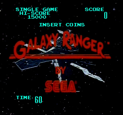 Galaxy Ranger (c) 1984 Sega / Bally Midway