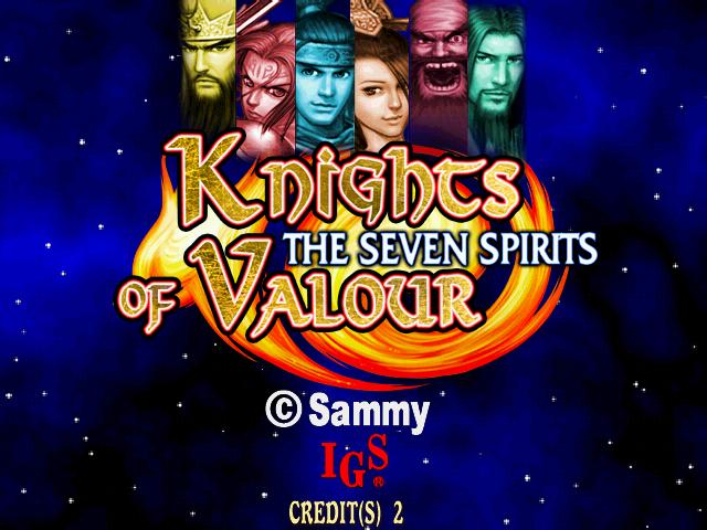 Knights of Valour - The Seven Spirits (C) 2003 IGS / Sammy