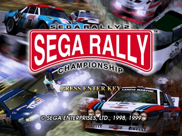 Sega Rally 2 (C) 1999 Sega