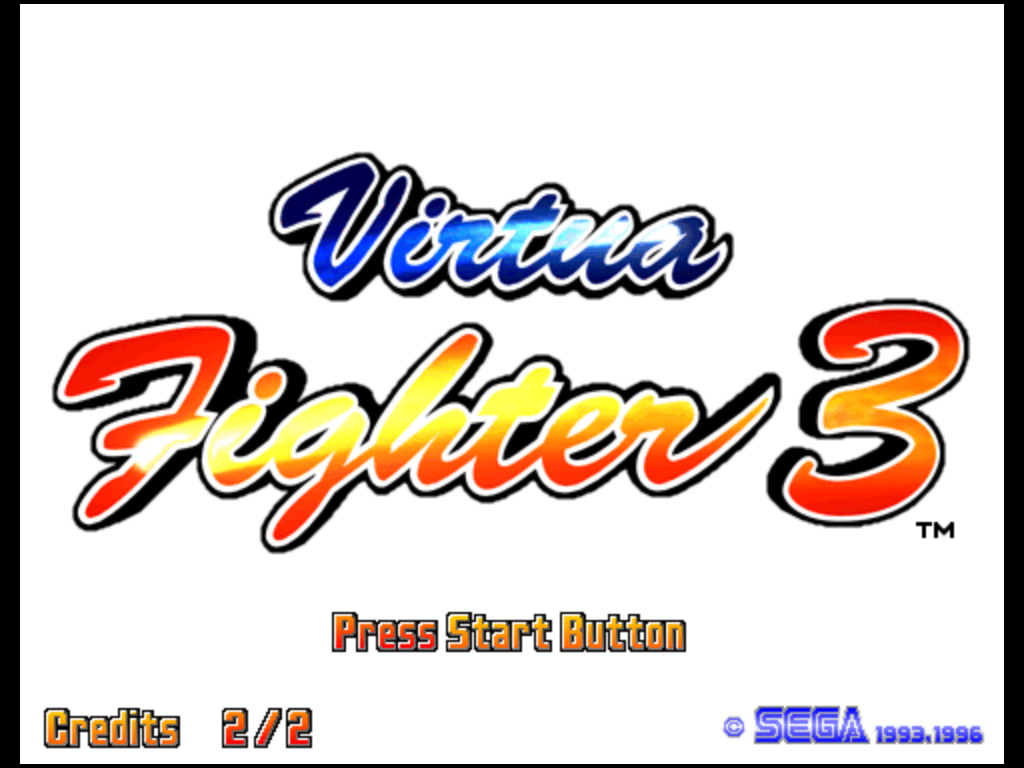 Virtua Fighter 3 (C) 1996 SEGA