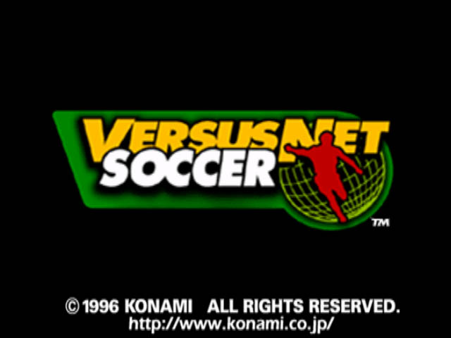Versus Net Soccer (c) 1996 Konami
