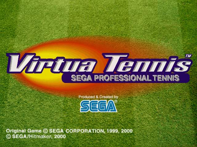 Virtua Tennis (C) 1999 Hitmaker/Sega