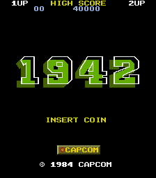 1942 (C) 1984 Capcom