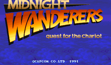 Midnight Wanderers - Quest for the Chariot (C) 1991 Capcom