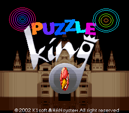 Puzzle King (C) 2002 K1 Soft & HAN System