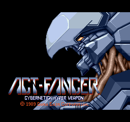 Act-Fancer Cybernetick Hyper Weapon (C) 1989 Data East