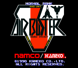 Air Buster (C) 1990 Kaneko