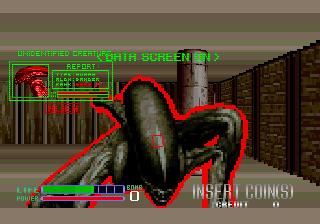 Alien 3: the Gun (C) 1993 Sega