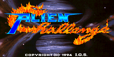 Alien Challenge (c) 1994 IGS
