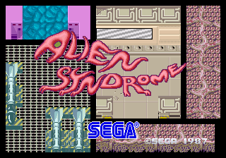 Alien Syndrome (C) 1987 Sega