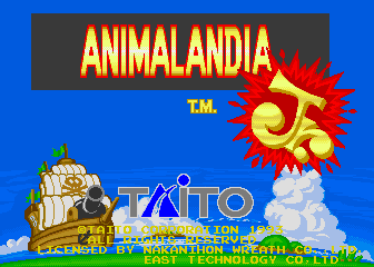 Animalandia Jr. (c) 1993 East Technology / Taito
