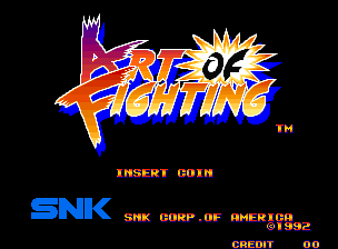 Art of fighting (C) 1992 SNK