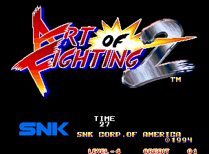 Art of Fighting 2 (C) 1994 SNK