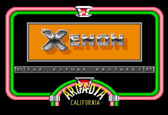Xenon (c) 1987 Arcadia Systems