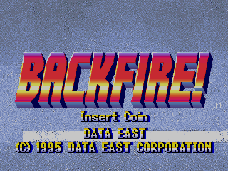 Backfire! (c) 1995 Data East