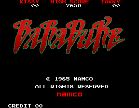 Baraduke (C) 1985 Namco