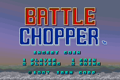 Battle Chopper (C) 1987 Irem
