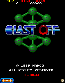 Blast Off (C) 1989 Namco