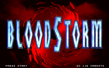 Blood Storm (C) 1994 Strata