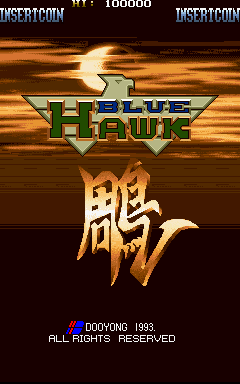Blue Hawk (C) 1993 Dooyong