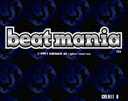 Beatmania (C) 1997 Konami