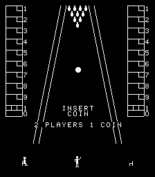 3-D Bowling (c) 1978 Meadows Games