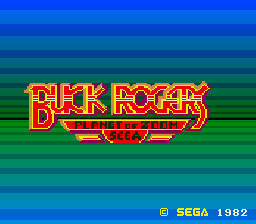 Buck Rogers: Planet of Zoom (C) 1982 Sega