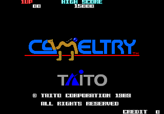 Camel Try (C) 1989 Taito