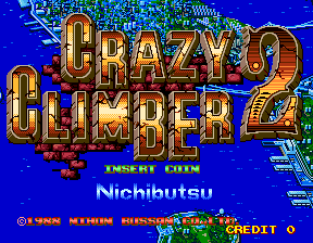 Crazy Climber 2 (C) 1988 Nichibutsu