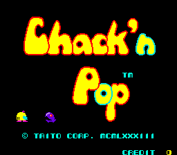 Chak'n Pop (C) 1983 Taito