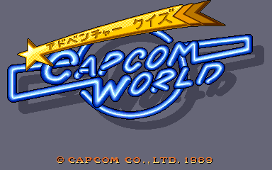 Capcom World (C) 1989 Capcom