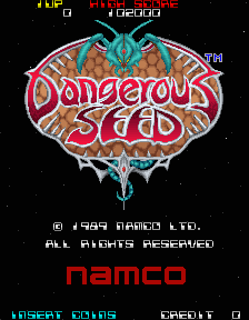 Dangerous Seed (C) 1989 Namco