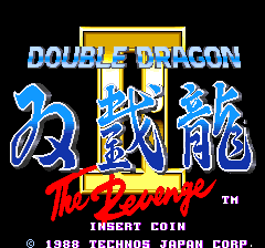 Double Dragon II - The Revenge (C) 1988 Technos