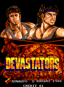 Devastators (C) 1988 Konami