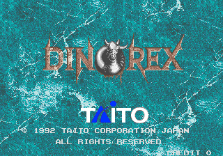 Dino Rex (C) 1992 Taito