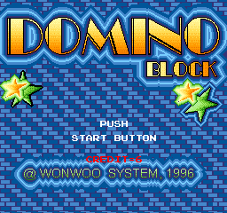 Domino Block (c) 1996 Wonwoo System