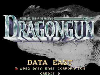 Dragon Gun (C) 1992 Data East