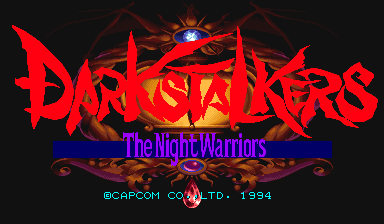 Darkstalkers - The Night Warriors (C) 1994 capcom