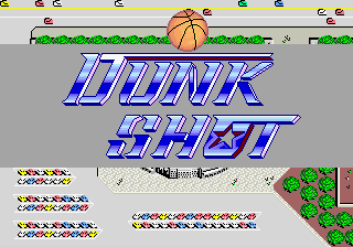 Dunk Shot (c) 1987 Sega