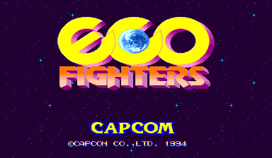 Eco Fighters (C) 1994 Capcom