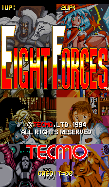 Eight Forces (C) 1994 Tecmo