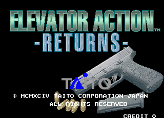 Elevator Action Returns (C) 1994 Taito