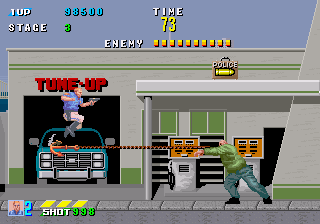 Cyber Police ESWAT (C) 1989 Sega