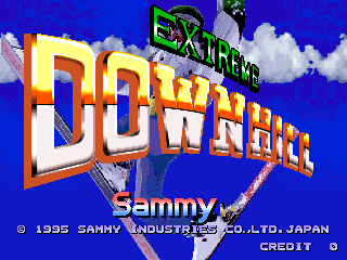 Extreme Downhill (C) 1995 Sammy