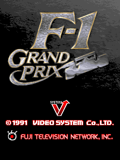 F-1 Grand Prix (c) 1991 Video System